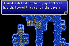 Tiamat's defeat in the Flying Fortress has shattered the seal on the cavern!