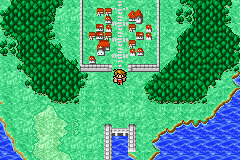 The Light Warriors stand in front of Cornelia.