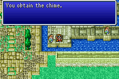 The Light Warriors obtain the Chime, a key item that grants access to the Mirage Tower.