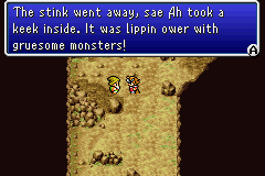 A dwarf warns of the dangers within the the Lifespring Grotto