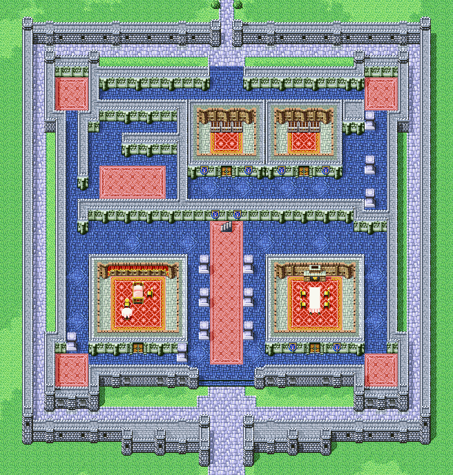 Castle Cornelia 1F | Final Fantasy I