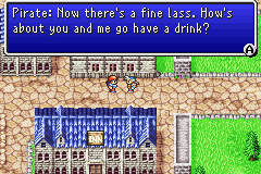 Now there's a fine lass. How's about you and me go have a drink?